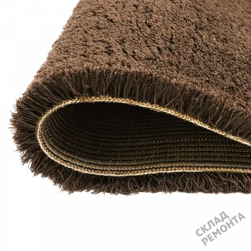 Фото Ковролин OZ Kaplan Gold Shaggy 01800A d. brown коричневый – купить в Абакане: цена, описание, фото. Интернет-магазин 3