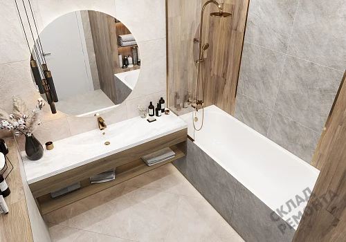 Фото Керамогранит матовый Alma Ceramica Риалто GFU04RLT04R бежевый 600*600*9 – купить в Абакане: цена, описание, фото. Интернет-магазин 3