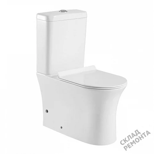 Фото Унитаз напольный Aquanet Roll-C 210764 безободковый купить в Абакане: цена, описание, фото. Интернет-магазин 1