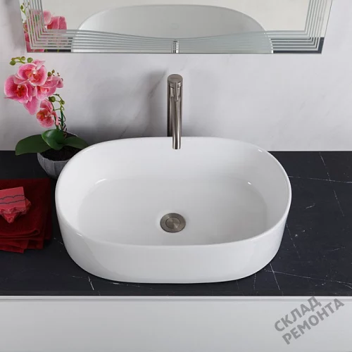 Фото Раковина накладная BelBagno BB1048 55 см купить в Абакане: цена, описание, фото. Интернет-магазин 3